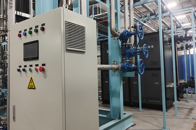 半導(dǎo)體廢水蒸發(fā)處理280kw電加熱導(dǎo)熱油爐「歐能機械」