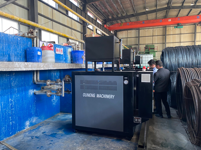 磷化池如何鏈接模溫機控溫達到防腐蝕？老板看過來