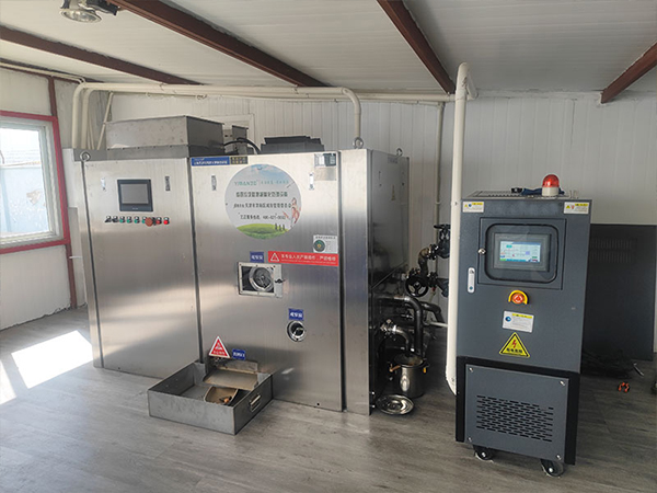 餐廚垃圾處理油溫機處理廚余垃圾，促進資源再生