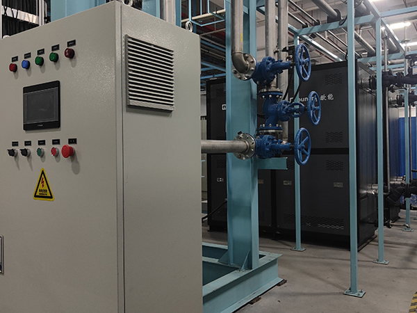 半導體制造蒸發(fā)器加熱280KW電加熱導熱油爐