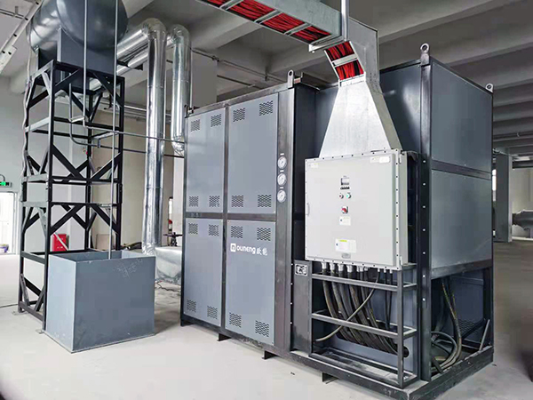 烘箱電導熱油爐控溫，提升面料涂層溫度