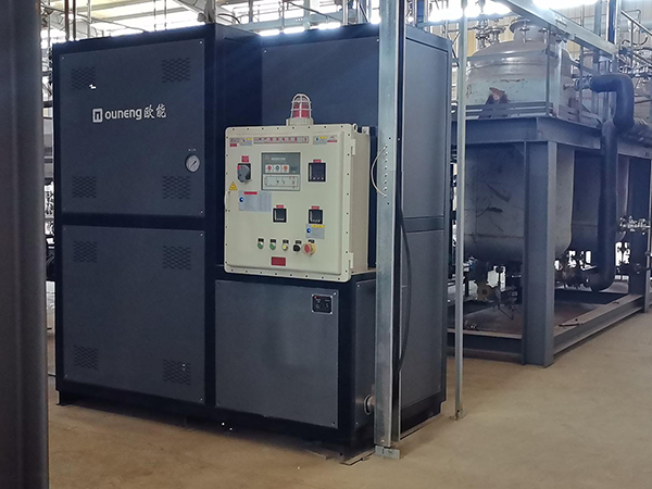 化工原材料反應釜加熱防爆油式模溫機